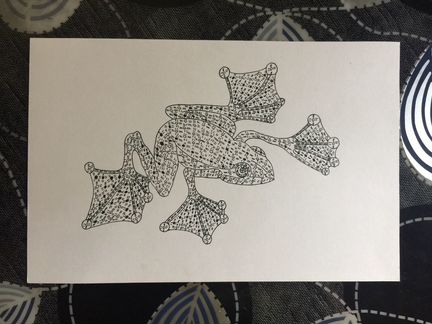Рисунок «Лягушка-2»
