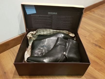 Ботинки женские натуральная кожа Эконика