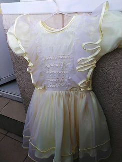 Праздничное бальное платье новое Damy р. 30 на 5 л