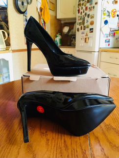 Туфли черные на платформе 36 размер