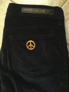 Moschino брюки бархатные