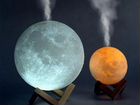 Светильник Ночник 3D Луна с увлажнителем