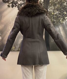 Дубленка натуральная женская 44 s