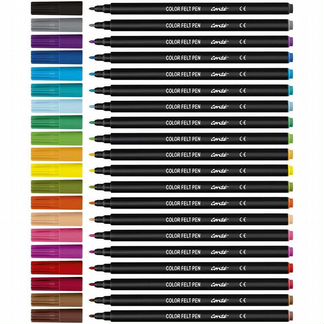 Цветные фломастеры Conte