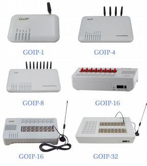 GoIP-16 GSM-шлюз / 16 sim карт