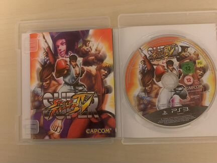 Игра ps3 Super street fighter