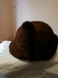 Женский головной убор -мех норка