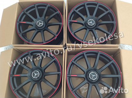 Комплект новых дисков R19 AMG Mercedes 5-112