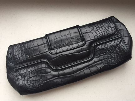 Сумка клатч Armani. Кожа крокодила. Оригинал