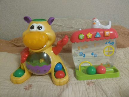 Бегемот с шарами kiddieland