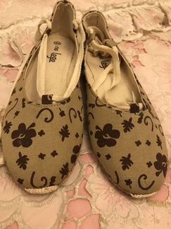 Эспадрильи на шнурке. Новые. 36 размер