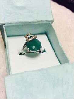 Кольцо, серебро 925