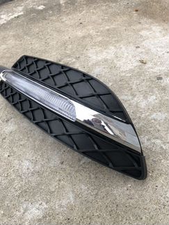 Решетка в сборе на Mercedes C204 rest Classic Eleg