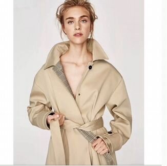Тренч/плащ zara studio