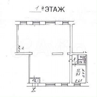 Помещение свободного назначения, 115 м²