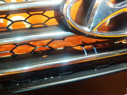 Решетка радиатора Hyundai I40 1 DF 2015-Нв