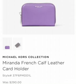 Кошелек Michael Kors коллекция Miranda оригинал