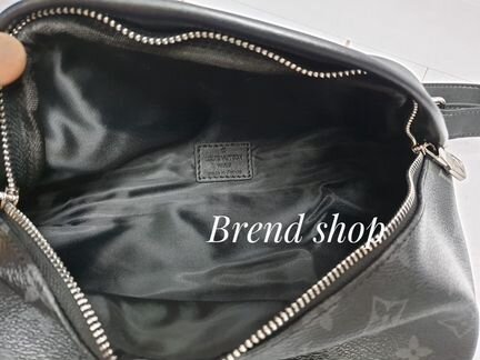 Поясная сумка louis vuitton lux луи витон кожа
