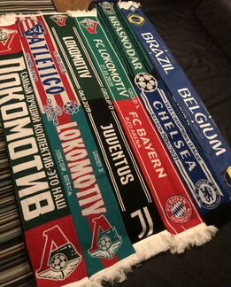 Матчевые шарфы с футбола