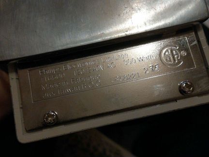 Американский ретро-утюг. Philips TI6500