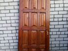 Дверь деревянная филенчатая