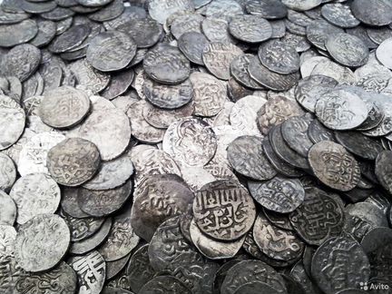 Клады и кладовые монеты из меди и серебра