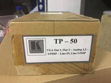 Приемник/ретранслятор VGA сигнала Kramer TP-50
