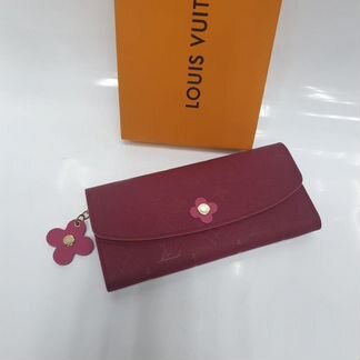 Louis Vuitton кошелек кнопка цветочек