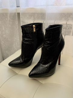 Стильные Лаковые Ботильоны