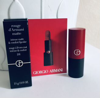 Помада Armani миниатюра новая 201