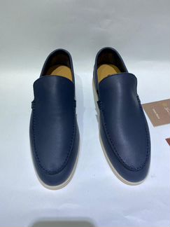 Лоферы Loro Piana Summer Walk синие