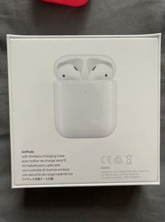 Беспроводные наушники apple airpods новые оригинал