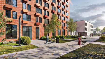 1-к квартира, 39.8 м², 9/24 эт.