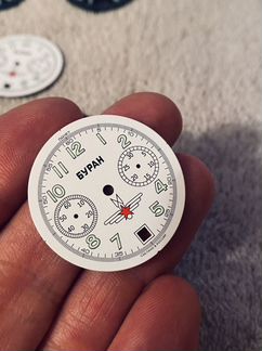 Циферблат от часов Буран (хронограф 3133 )