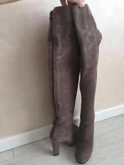 Ботфорты замшевые 39 размер