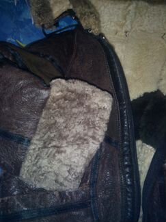 Натуральная лёгкая дубленка