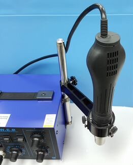 Паяльная станция со стойкой для фена 852D++