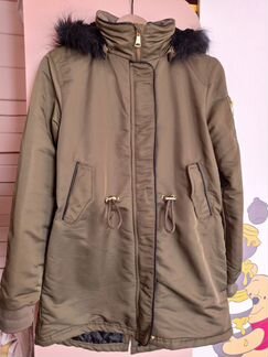 Парка HM, р. 42-44 цвет хаки