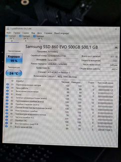 SSD накопитель Samsung 860 EVO