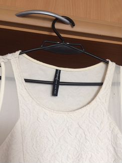 Платье белое stradivarius