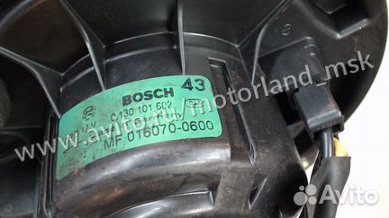 Двигатель отопителя (моторчик печки) Toyota Coroll