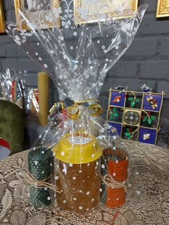 Набор номер 3 мёд + свечи