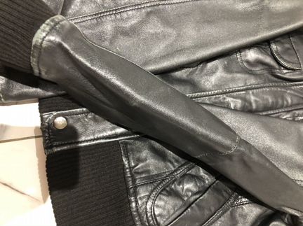 Куртка кожаная Mango