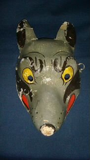 Старинные карнавальные новогод.Маски 60-е гг