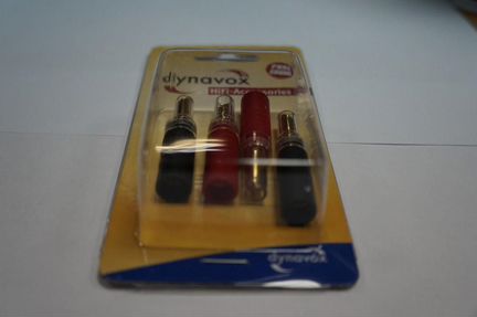 Разъемы Dynavox Banana Red/Black (203331)