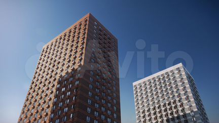 2-к квартира, 56.7 м², 9/22 эт.