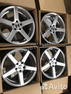 Комплект новых дисков R19 Vossen CV3 Серебро 5-114