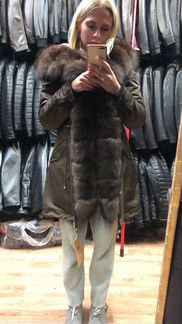 Парка с песцом (под соболя)