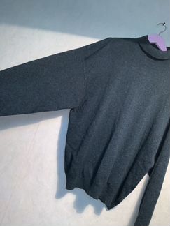 Винтажная зелёная водолазка Hugo Boss