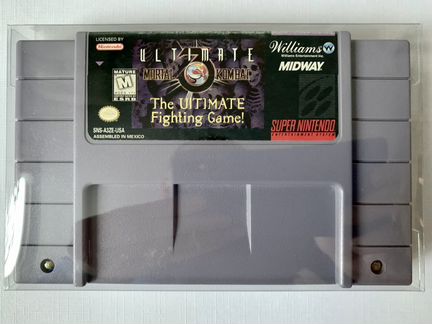 Игра для snes us ntsc Mortal kombat 3 ultimate